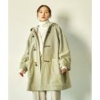 ショッピングダッフル 「Kelen」 ダッフルコート M ライム レディース
