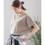 「GLOBAL WORK」 半袖カットソー LARGE モカ レディース