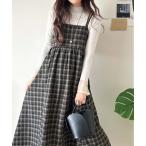 「classicalelf」 キャミソールワンピース LARGE グレー系その他 レディース