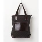 「GUCCI」 GGキャンバス トートバッグ - ブラウン レディース