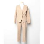 [DRESS LAB] брючный костюм M бежевый женский 