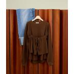 [FREAK'S STORE] топ свободный Brown женский 