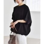 「quaranciel」 半袖カットソー ONE SIZE ブラック レディース