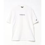[KANGOL] короткий рукав футболка L белый мужской 