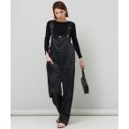 「Curensology」 「＆RC」オーバーオール「UNIVERSAL OVERALLコラボ」 FREE ブラック レディース