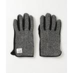 [HARRIS TWEED] перчатки - серый мужской 