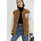 「Fano Studios」 スタジャン M ブラウン レディース