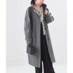 コート アウター NALYAスタンドロングコート レディース