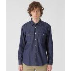 シャツ ガーメントウォッシュデニムシャツ メンズ