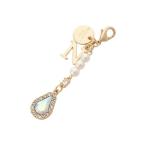 チャーム ドロップビジューイニシャルチャームN レディース