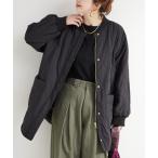 ショッピング中綿 ブルゾン アウター 「追加5」保温 / リブ付き中綿ブルゾン レディース