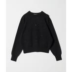 ニット セーター 3D ビジュー プルオーバーニット レディース