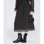 ショッピングドット スカート ドットプリント ヨウリュウ スカート