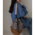 ショルダーバッグ バッグ :「MumME」8ポケット巾着BAG レディース