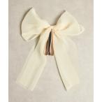 ヘアピン Zoule ゾーラ：big ribbon　リボン　バナナクリップ