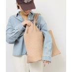 トートバッグ 「26SS新作」「MODA LUXE/モーダリュクス」イントレチャートビッグトート レディース