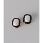 ショッピングイヤリング イヤリング MICHAEL NASH JEWELRY マイケルナッシュジュエリー エナメルパールイヤリング レディース