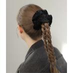 ショッピングラメ シュシュ ラメベロアシュシュ