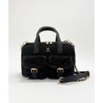 ショルダーバッグ バッグ 「premium order」チュールフリルボストンバッグ レディース