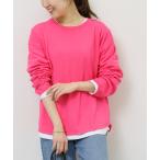 ニット セーター 「追加 / 新色 / 2枚セット」3WAYレイヤードプルオーバー レディース