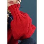 ショッピングチュニック ニット セーター 動くたびキラキラ瞬くスパンコールニットチュニック レディース