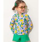  Rush Guard [Ocean&Ground]GIRL'S saw galaZIP Rush Guard /UV cut Kids ребенок мужчина девочка 