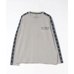 ショッピングTOMMY tシャツ TOMMY HILFIGER 袖デザインロングTシャツ メンズ レディース