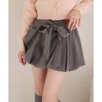 スカート 「S/Mサイズ展開」リボンミニスカート