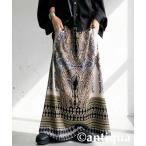 スカート ペイズリー柄 スカート