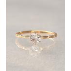 指輪 リング 「WEB限定」K18vermeil ルチルクォーツリング レディース