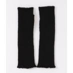 アームカバー ウールリブアームウォーマー レディース