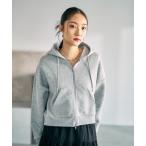 ショッピングパーカ パーカー パフエアZIPショートフーディー　645408 レディース