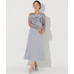 ショッピングドレス ドレス ボリュームフリルドレス