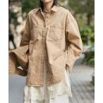 ブラウス シャツ 「追加」ライトオンスデニムシャツ レディース