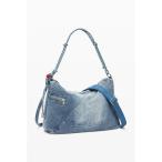 ショルダーバッグ バッグ デニム ラージ ショルダーバッグ レディース