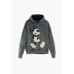 トレーナー スウェット ミッキーマウス ヴィンテージ パッチワーク フーディー メンズ