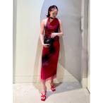 ショッピングモロッコ ワンピース アシンメトリードレープドレス