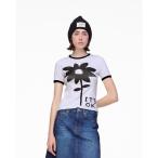 tシャツ ARTIST SHRIGLEY IT'S OK RINGER TEE/デヴィッド・シュリグリー x マーク ジェイコブス イッツ オーケー