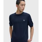  Fred Perry summer вязаный свитер вязаный Cotton Knitted T-Shirt| хлопок вязаный футболка мужской женский 