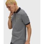  Fred Perry рубашка-поло короткий рукав Chequerboard Polo Shirt| контрольно-измерительный прибор панель рубашка-поло мужской женский 