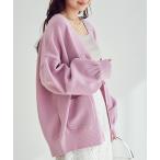 「vis-`a-vis」 ニットカーディ