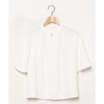 「NATURAL BEAUTY BASIC」 7分袖ブラウス SMALL オフホワイト レディース
