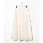 「UNTITLED」 スカート 00 ナチュラル レディース