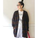 ショッピングロングカーディガン 「JOURNAL STANDARD LUXE」 カーディガン - ブラウン レディース