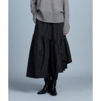 「N.O.R.C」 ロングスカート M ブラック レディース