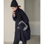 「FRAMeWORK」 ピーコート - ネイビー レディース