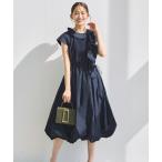 「RUIRUE BOUTIQUE」 半袖ワンピース L ネイビー レディース