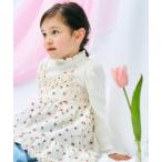 ショッピング花柄 tシャツ メロウリブTシャツ_ジュニア対応 キッズ 子供服 女の子