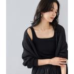 ショッピングタンク タンクトップ ノースリーブ 「「BABALOG」YouTubeご紹介アイテム」BARNYARDSTORM / 綿シルクベアテレコタンク レディース