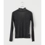 tシャツ 手洗い可 / ラメシアータートルプルオーバー レディース